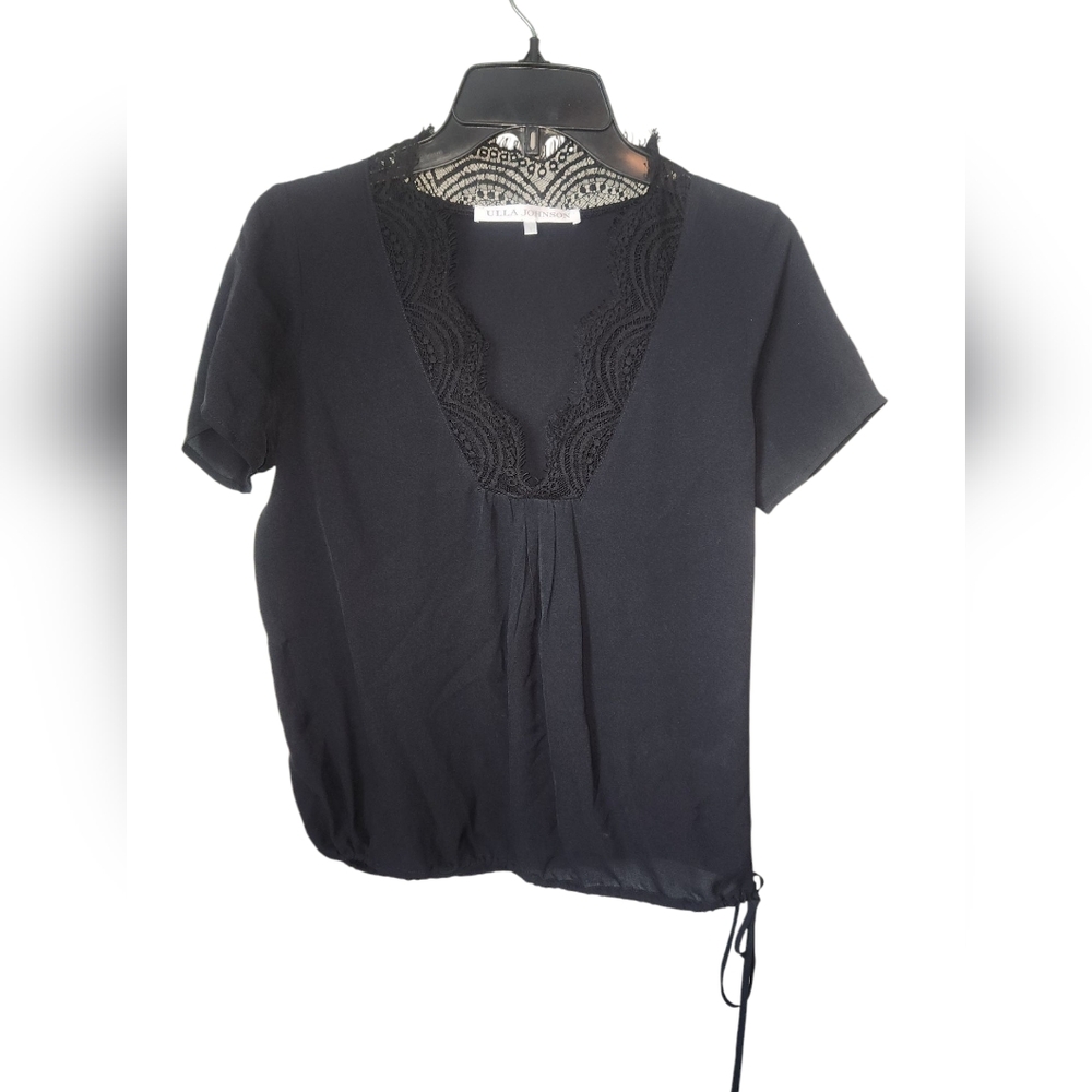 Ulla Johnson Black Lace‎ Blouse 4